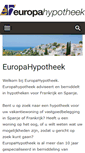 Mobile Screenshot of europahypotheek.nl